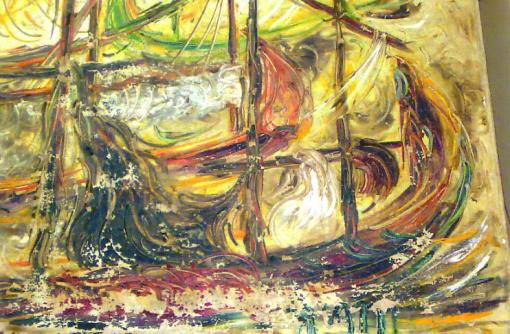 Lukisan "Perahu", Affandi